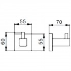 Крючок Ledeme 718 L71805-1