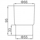 Стакан Ledeme L752