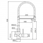 Смеситель для кухни Gappo G99 G4399-5