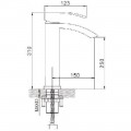 Смеситель для раковины Rose R1511F