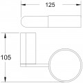 Стакан Rose RG1712T