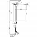 Смеситель для раковины Boch Mann Viva XLB BM9135