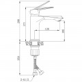 Смеситель для раковины Boch Mann Z21D1B BM9187