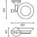 Мыльница AltroBagno Corposo 080714 Or