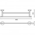 Полотенцедержатель двойной AltroBagno Corposo 081407 Or