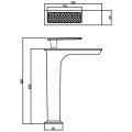 Смеситель для раковины AltroBagno Antik Duo 010202 Br