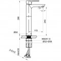 Смеситель для раковины AltroBagno Diretto 010209 Bi