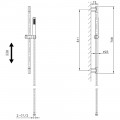 Душевой гарнитур AltroBagno Costanza 030302 Or