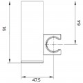 Держатель ручного душа AltroBagno Beni aggiuntivi SHK 070502 Cr