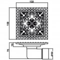 Трап душевой AltroBagno Beni aggiuntivi FD 071202 Br