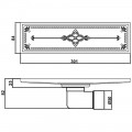 Трап душевой AltroBagno Antik 071203 Br