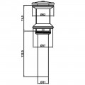 Донный клапан AltroBagno Beni aggiuntivi PU 070201 Br