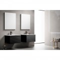 Тумба с раковиной AltroBagno Trento 800 black