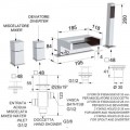 Смеситель на борт ванны Remer SQ3 SC063