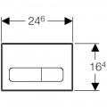 Клавиша смыва Vincea VFP-002MB