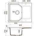Мойка кухонная Omoikiri Yonaka 61-BE