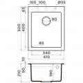 Мойка кухонная Omoikiri Bosen 41A-GB