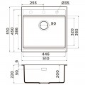 Мойка кухонная Omoikiri Kitagawa 51-GB