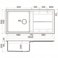 Мойка кухонная Omoikiri Sumi 100A-GB