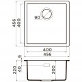 Мойка кухонная Omoikiri Yamakawa 45T-U/I-WH