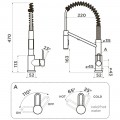 Смеситель для кухни Omoikiri Mikawa-2-PLUS-SB BN