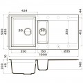 Мойка кухонная Omoikiri Sakaime 100-2-ES