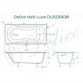 Ванна чугунная Delice France Haiti Luxe 170x80 DLR230638