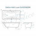 Ванна чугунная Delice France Haiti Luxe 180x80 DLR230639R