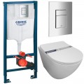 Инсталляция Grohe 38811000 + унитаз Bloomix Trend Long 2.0 AD1203R/UF1 безободковый с сиденьем