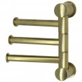 Полотенцедержатель тройной поворотный WasserKRAFT K-1053BRUSHED GOLD