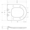 Крышка-сиденье для унитаза BelBagno Loto BB070SC