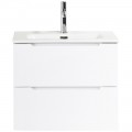 Тумба под раковину BelBagno Etna39 50 bianco lucido ETNA39-500/390-2C-SO-BL-P