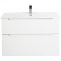 Тумба под раковину BelBagno Etna-H60 80 bianco lucido ETNA-H60-800-2C-SO-BL-P