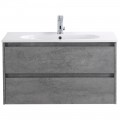 Тумба под раковину BelBagno Kraft 80 cemento grigio KRAFT-800-2C-SO-CG