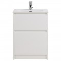 Тумба под раковину BelBagno Kraft39 50 bianco opaco KRAFT39-500/390-2C-PIA-BO