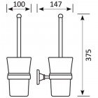 Ёршик для унитаза настенный Gro Welle Wassermelon WSM571