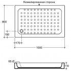 Поддон Migliore ML.PDR-28.140.BI керамический