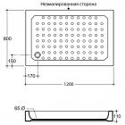 Поддон Migliore ML.PDR-28.060.BI керамический