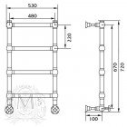 Полотенцесушитель Migliore Colosseum ML.CLS-HY.400.CR