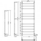 Полотенцесушитель водяной Margaroli Sereno 584-8 (475) BOX