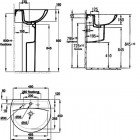 Раковина Jacob Delafon Patio E4158