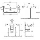 Раковина Jacob Delafon Reve Е4801