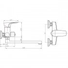 Смеситель универсальный Edelform Sienna SN18102