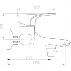 Смеситель для ванны Edelform Sienna SN1810