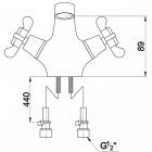 Смеситель для раковины Timo Flagman 0101F