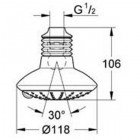 Верхний душ Grohe Euphoria 27234000