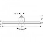 Верхний душ Hansgrohe Raindance Classic Royale 350 Air 28435000