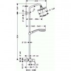 Душевая программа Hansgrohe Croma 100 Showerpipe 27154000