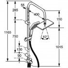 Душевая программа Kludi E2 Dual Shower System 5619105-40