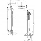 Душевая программа Hansgrohe Raindance Select Showerpipe 300 27114000